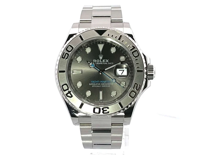 Rolex Yacht-Master 40 Oystersteel Platin 126622 Rhodium