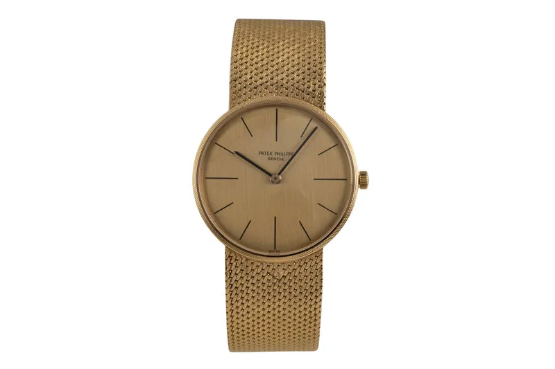 Patek Philippe Calatrava 18 ct gold manual winding men's watch 3513/5 Vintage [2602259]
