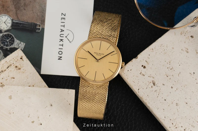Patek Philippe Calatrava 18 ct gold manual winding men's watch 3513/5 Vintage [2602259]