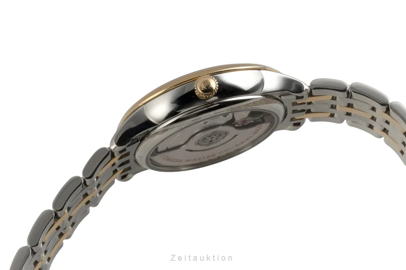 Omega De Ville steel / gold automatic women's watch 434.20.34.20.05.002 LP: 9900EUR [2601992]
