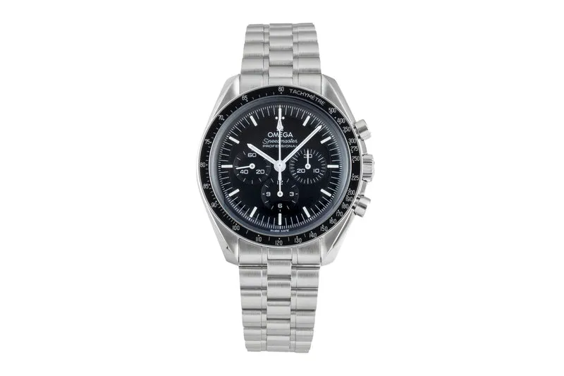 Omega Speedmaster Moonwatch chronograph steel manual winding men's watch 310.30.42.50.01.001 LP: 7600EUR [2602354]