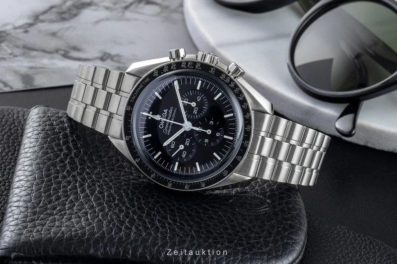 Omega Speedmaster Moonwatch chronograph steel manual winding men's watch 310.30.42.50.01.001 LP: 7600EUR [2602354]