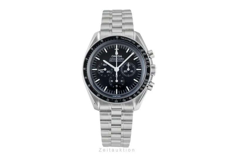 Omega Speedmaster Moonwatch chronograph steel manual winding men's watch 310.30.42.50.01.001 LP: 7600EUR [2602354]