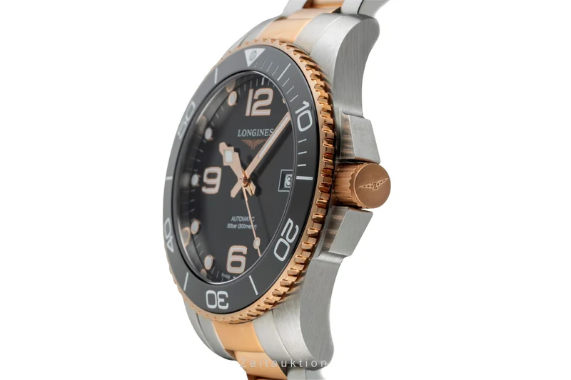 Longines Hydro Conquest steel automatic men's watch L3.782.3.58.7 LP: 2200EUR [2602087]