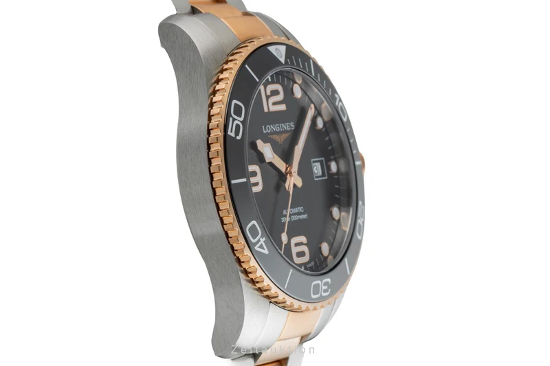 Longines Hydro Conquest steel automatic men's watch L3.782.3.58.7 LP: 2200EUR [2602087]