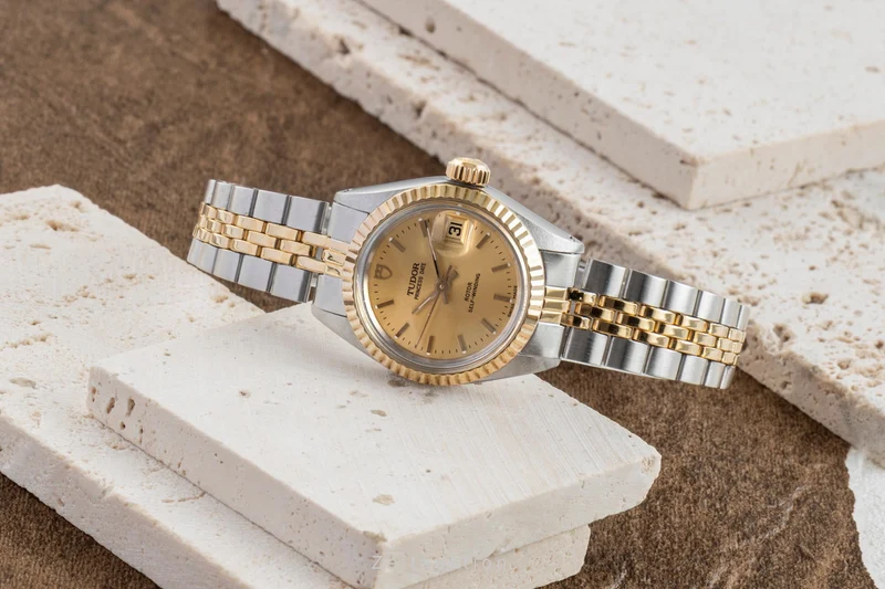 Tudor Princess Date steel / gold automatic women's watch 92413 [2602377]