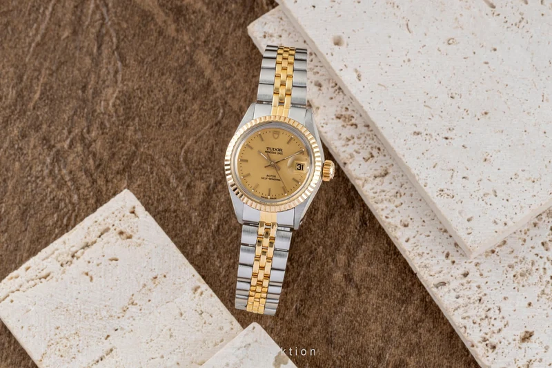 Tudor Princess Date steel / gold automatic women's watch 92413 [2602377]