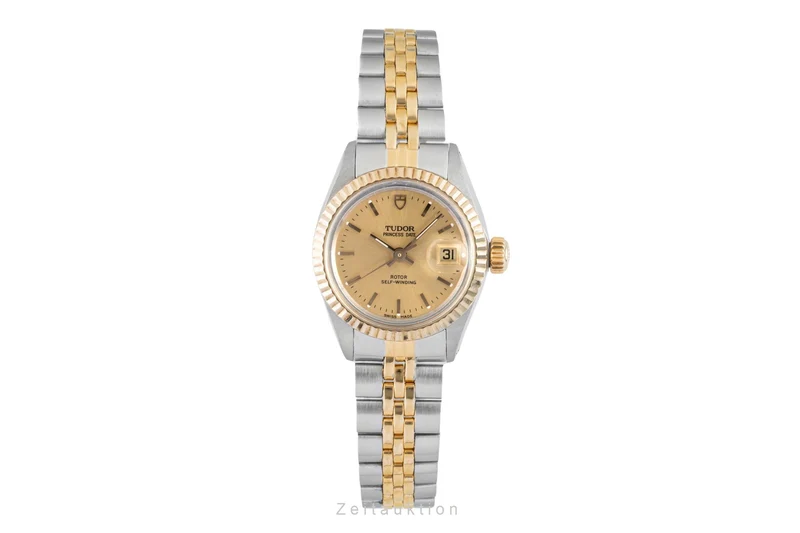 Tudor Princess Date steel / gold automatic women's watch 92413 [2602377]