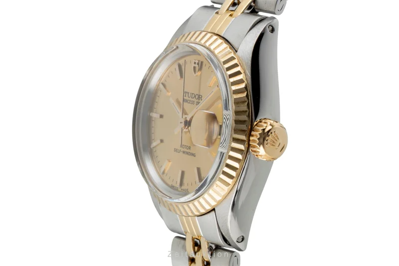 Tudor Princess Date steel / gold automatic women's watch 92413 [2602377]