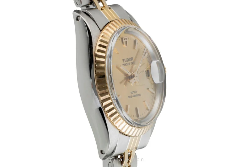Tudor Princess Date steel / gold automatic women's watch 92413 [2602377]
