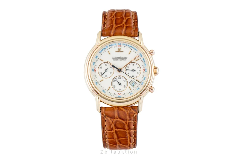 Jaeger LeCoultre Odysseus chronograph 18 ct gold quartz men's watch 165.7.3 [2601929]