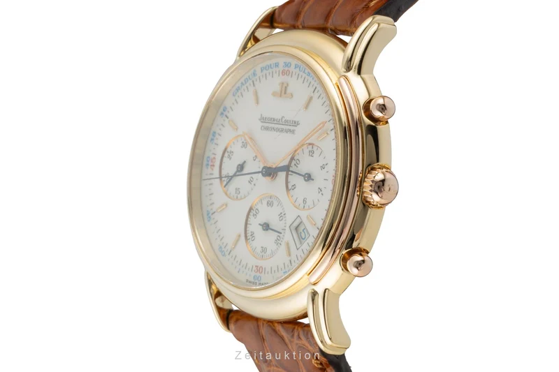 Jaeger LeCoultre Odysseus chronograph 18 ct gold quartz men's watch 165.7.3 [2601929]