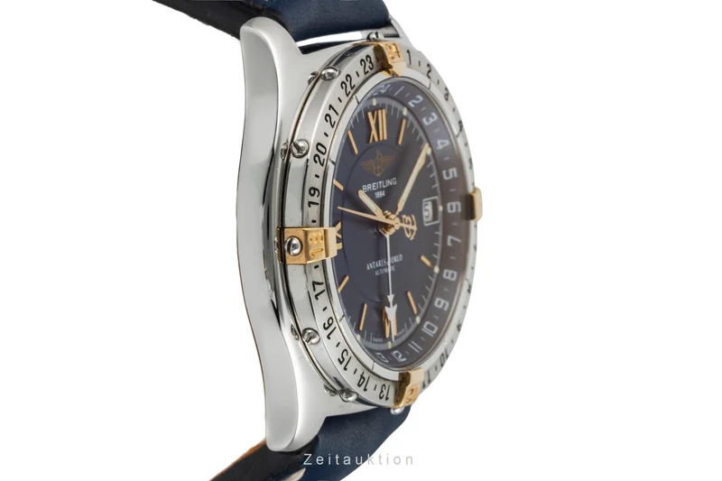 Breitling Antares steel / gold automatic men's watch B32047.1 [2601870]