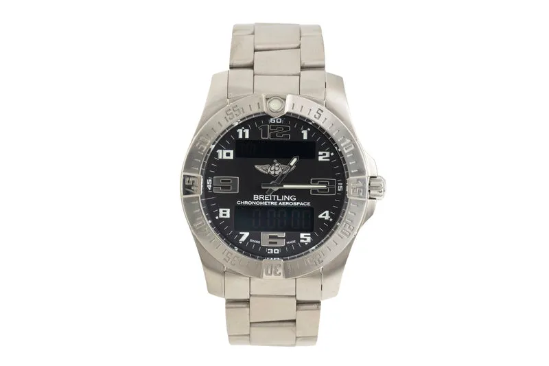 Breitling Aerospace chronograph titanium quartz men's watch E7936310/BC27 [2601917]