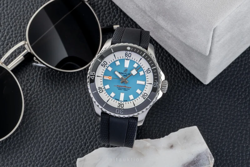 Breitling Superocean steel automatic men's watch A173763A1C1S1 Limited [2601768]