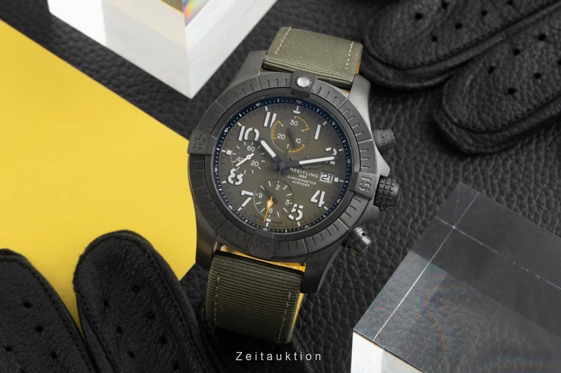 Breitling Avenger chronograph titanium automatic men's watch V13317101L1X1 [2602313]