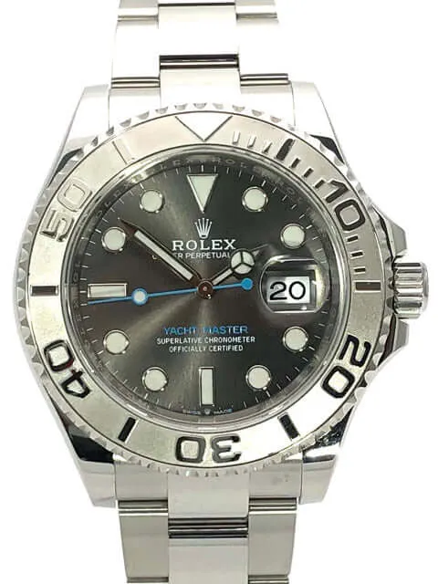 Rolex Yacht-Master 40 Oystersteel Platin 126622 Rhodium aus 2020