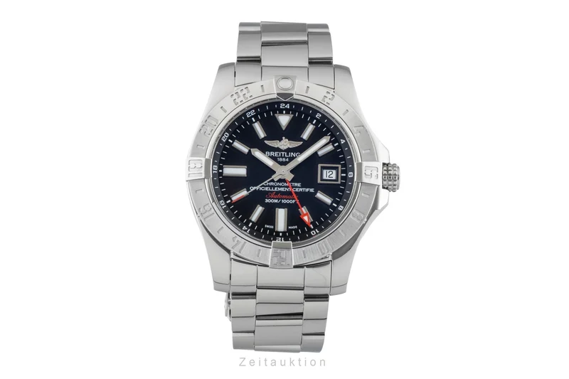 Breitling Avenger II GMT steel automatic men's watch A3239011/BC35 [2602020]