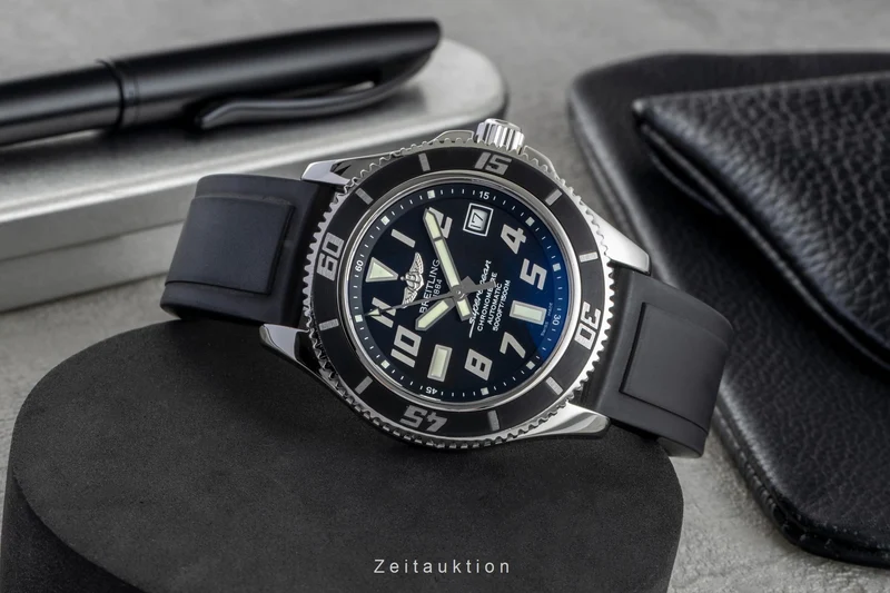 Breitling Superocean steel automatic men's watch A17364 [2602075]