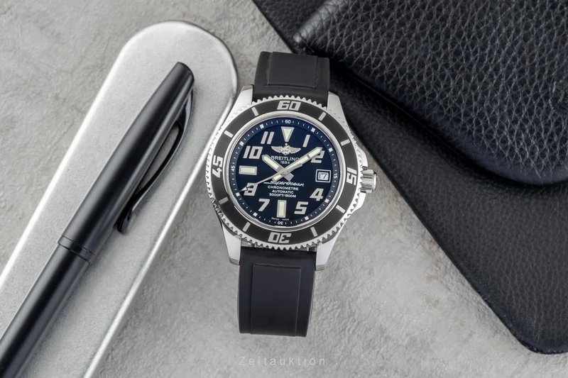 Breitling Superocean steel automatic men's watch A17364 [2602075]