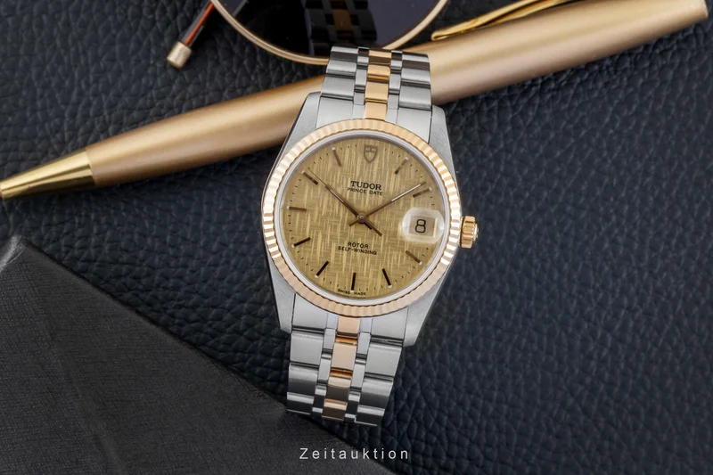 Tudor Prince Date steel / gold automatic men's watch 74033 [2601568]