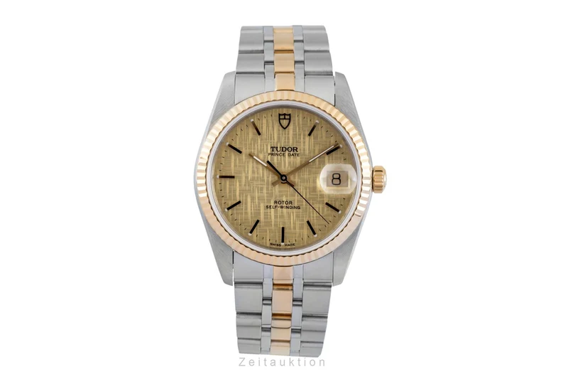 Tudor Prince Date steel / gold automatic men's watch 74033 [2601568]