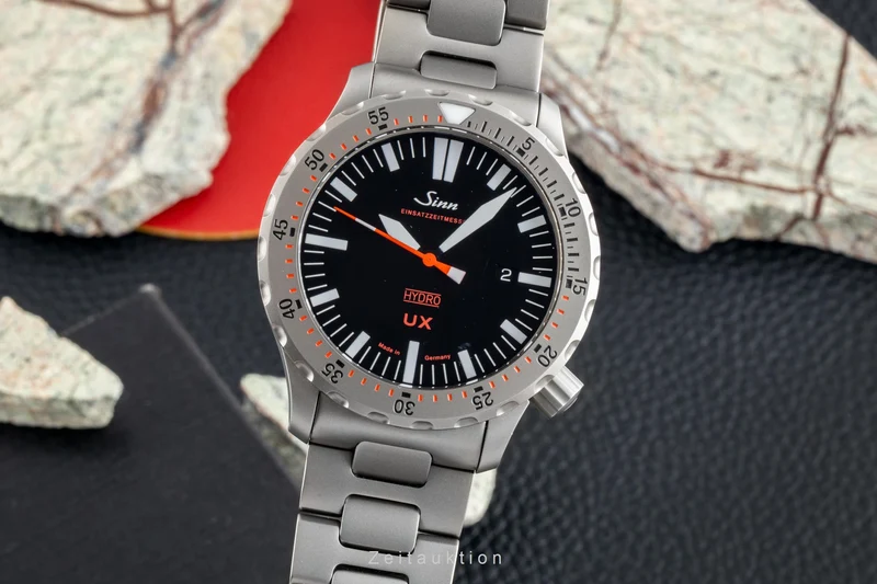 Sinn UX EZM 2B steel quartz men's watch 403.040 [2602387]