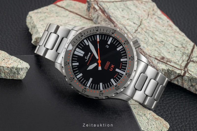 Sinn UX EZM 2B steel quartz men's watch 403.040 [2602387]