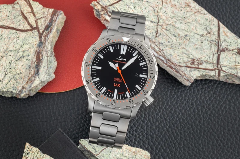 Sinn UX EZM 2B steel quartz men's watch 403.040 [2602387]