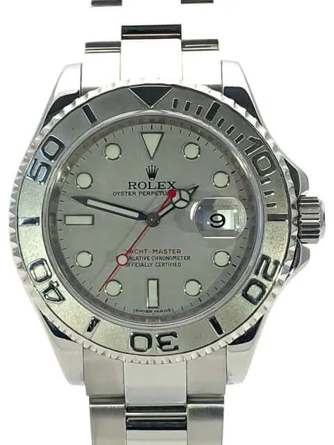 Rolex Yacht-Master Edelstahl - Platin 40 Ref. 16622 aus 2008 LC100