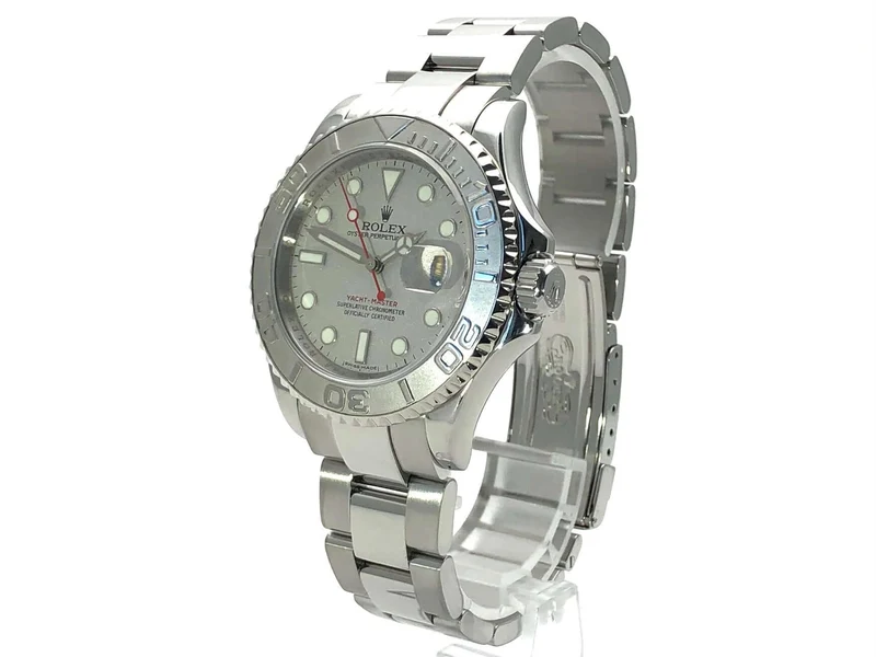 Rolex Yacht-Master Edelstahl - Platin 40 Ref. 16622 aus 2008 LC100