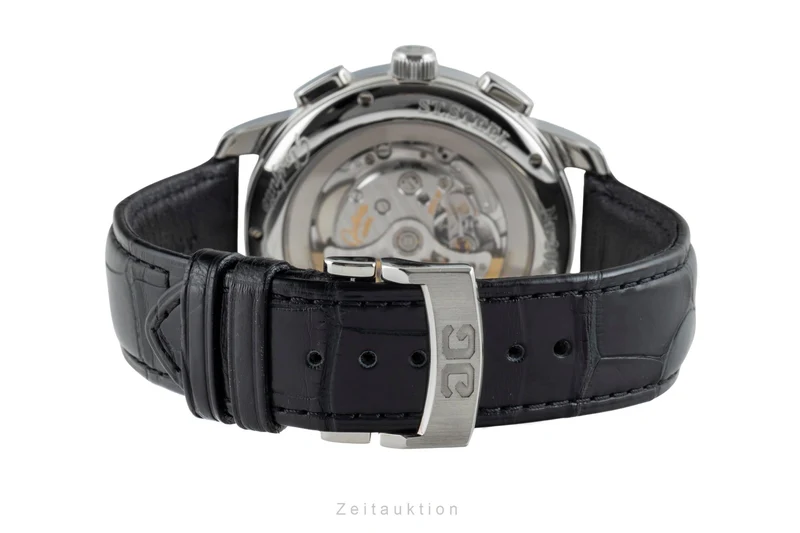 Glashütte Senator chronograph steel automatic men's watch 1-39-34-21-42-04 [2601981]
