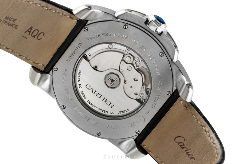 Cartier Calibre de Cartier steel / gold automatic men's watch W7100011 [2601892]