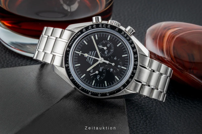 Omega Speedmaster Moonwatch chronograph steel manual winding men's watch 3573.50.00 [2600308]