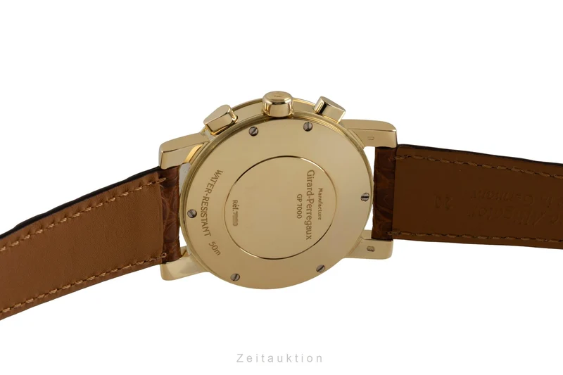 Girard Perregaux 7000 chronograph 18 ct gold automatic men's watch 7050 [2602320]