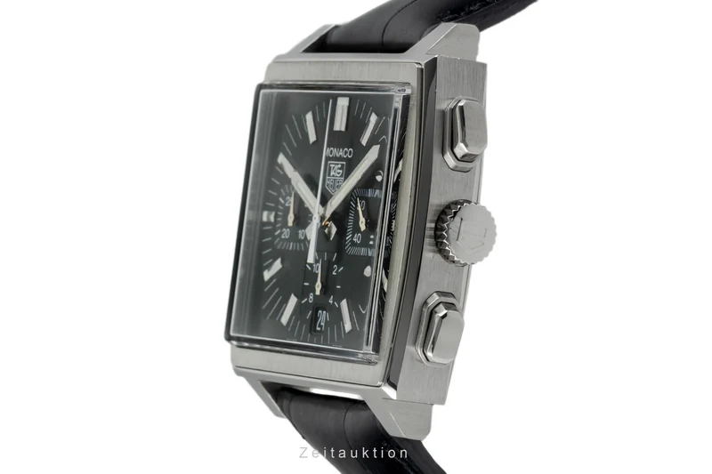 Tag Heuer Monaco chronograph steel automatic men's watch CW2111-0 [2602077]