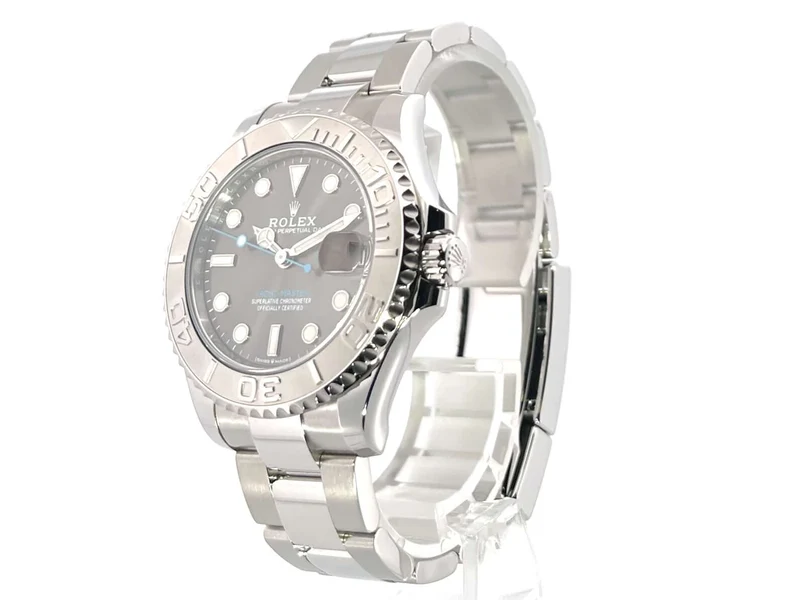 Rolex Yacht-Master 37 Edelstahl Platin 268622 Rhodium