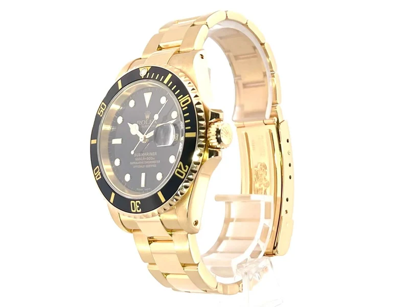 Rolex Submariner Date 16618 Gelbgold