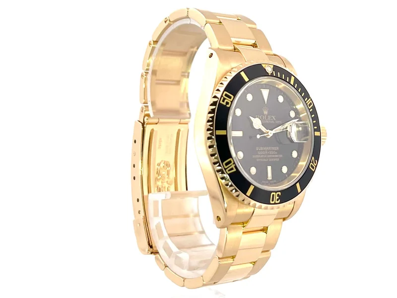 Rolex Submariner Date 16618 Gelbgold