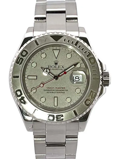 Rolex Yacht-Master 40 Edelstahl Platin 16622 aus 2002