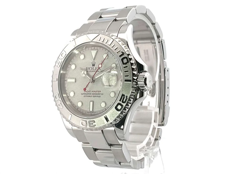 Rolex Yacht-Master 40 Edelstahl Platin 16622 aus 2002
