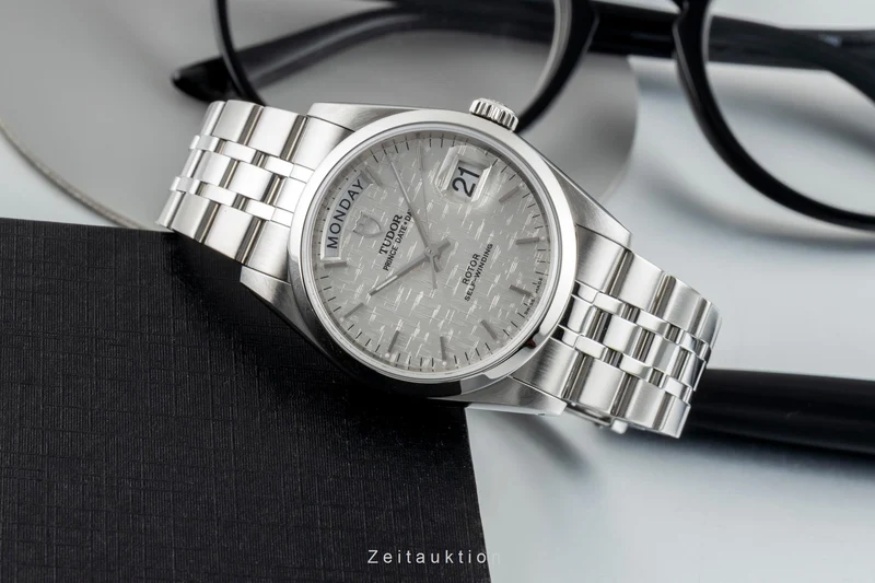 Tudor Date-Day steel automatic men's watch 76200 [2602279]