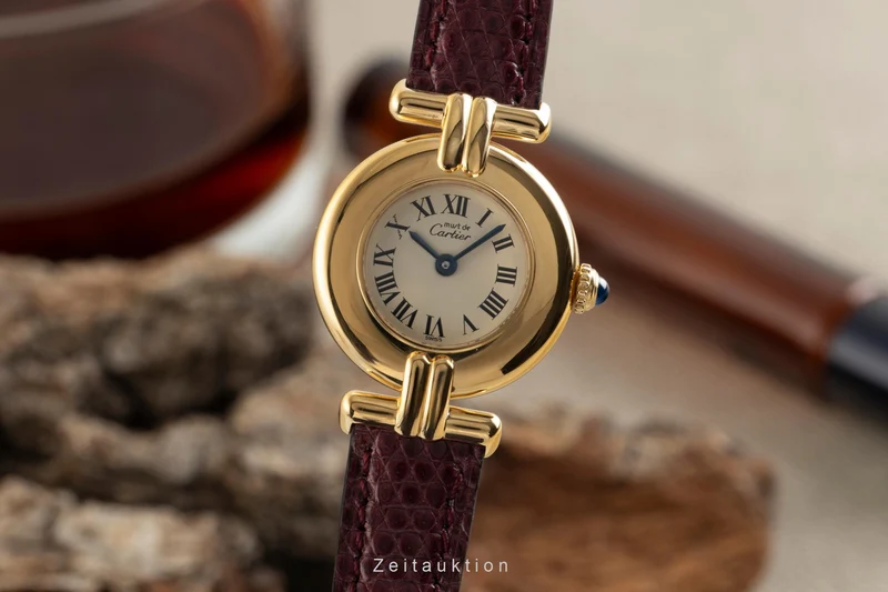 Cartier Vermeil silver-gilt quartz women's watch 590002 [2602206]