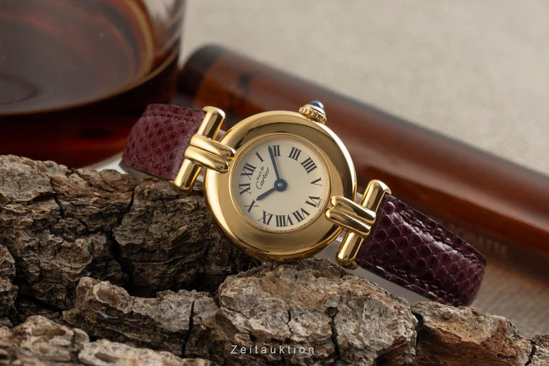 Cartier Vermeil silver-gilt quartz women's watch 590002 [2602206]