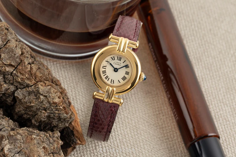 Cartier Vermeil silver-gilt quartz women's watch 590002 [2602206]