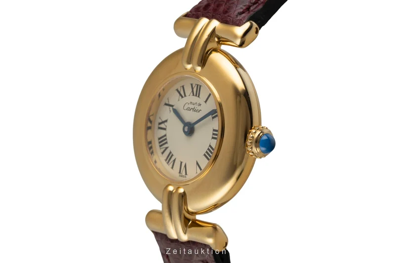Cartier Vermeil silver-gilt quartz women's watch 590002 [2602206]
