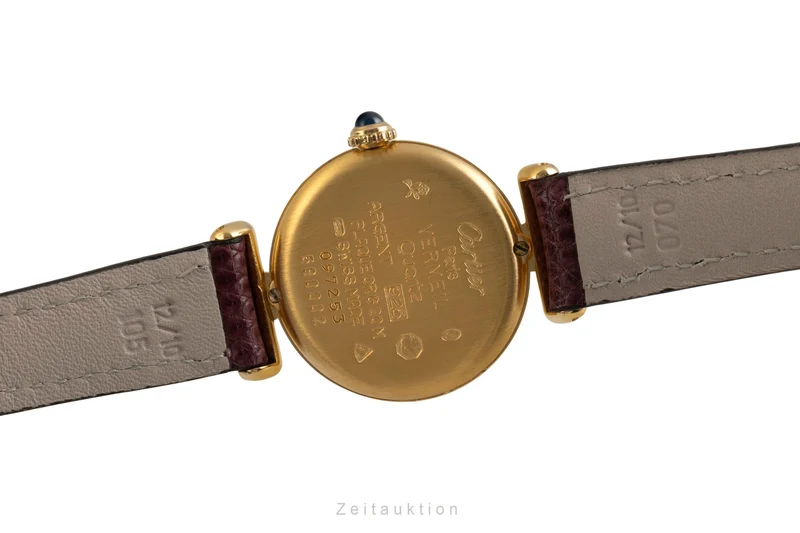 Cartier Vermeil silver-gilt quartz women's watch 590002 [2602206]