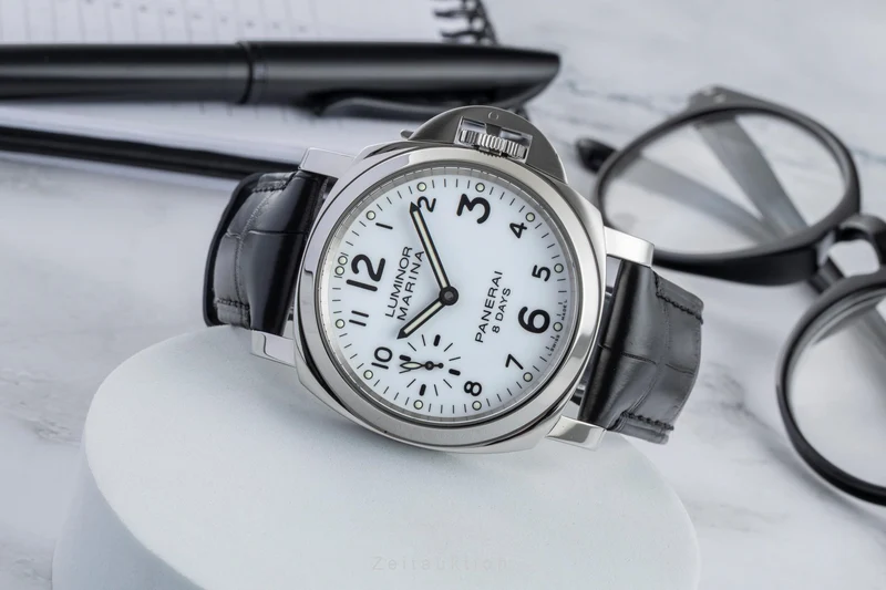 Panerai Luminor Marina steel manual winding men's watch PAM00563 [2602283]