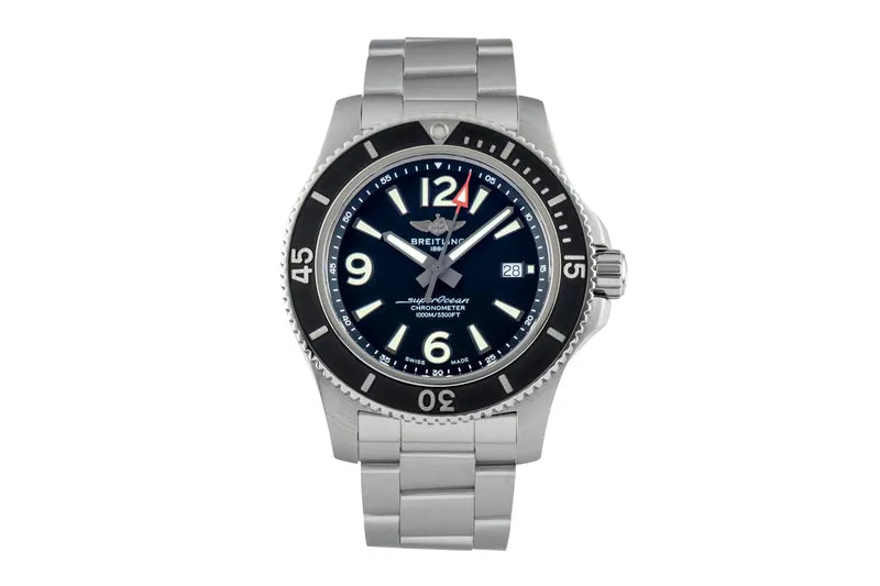 Breitling Superocean steel automatic men's watch A17367D71B1A1 [2602392]