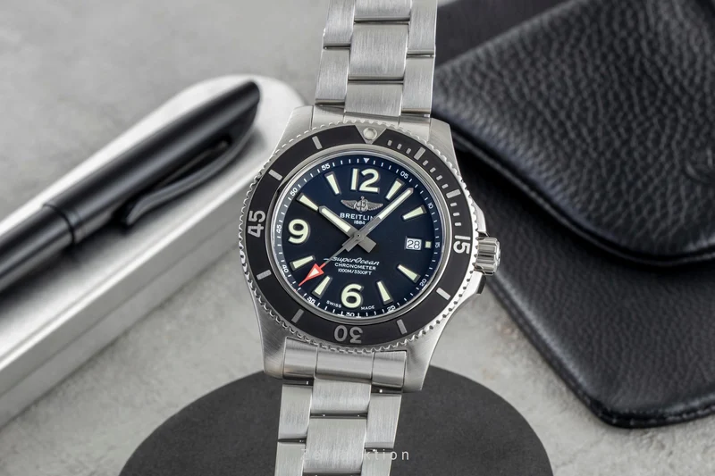 Breitling Superocean steel automatic men's watch A17367D71B1A1 [2602392]